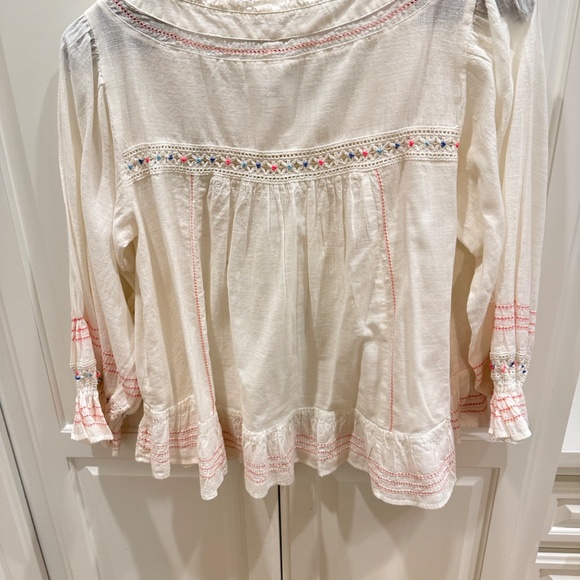 Free People Ready For You Blouse size Small - Picture 6 of 6